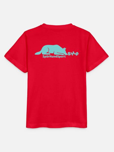 SHS Logo mint - Stanley/Stella Kinder T-Shirt MINI CREATOR  - Rot