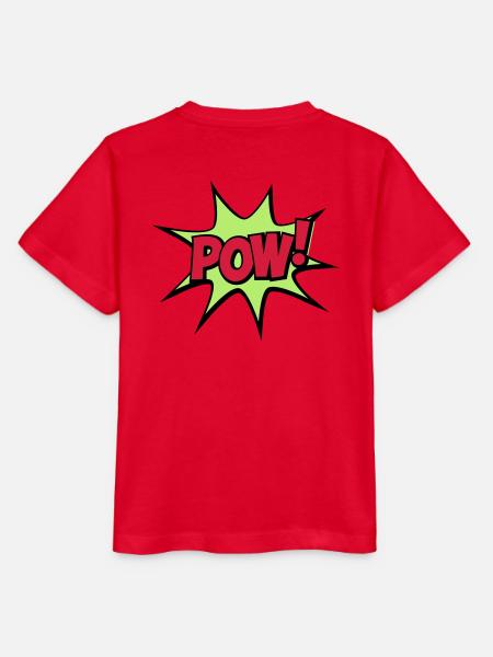 POW - Stanley/Stella Kinder T-Shirt MINI CREATOR  - Rot