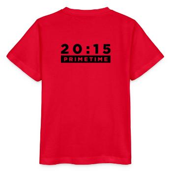 Prime Time - Stanley/Stella MINI CREATOR Kids’ T-Shirt - red - Back - Jaiden (125cm)