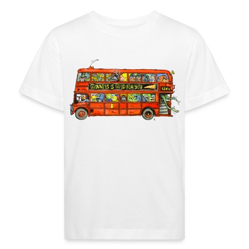 Ein Londoner Routemaster Bus - Kinder Bio-T-Shirt