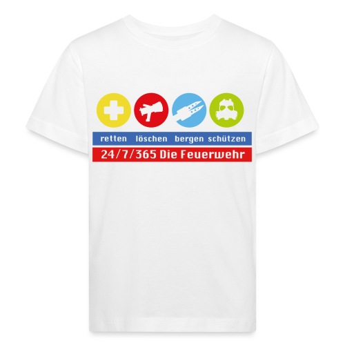 RLBS Logo neu - Kinder Bio-T-Shirt
