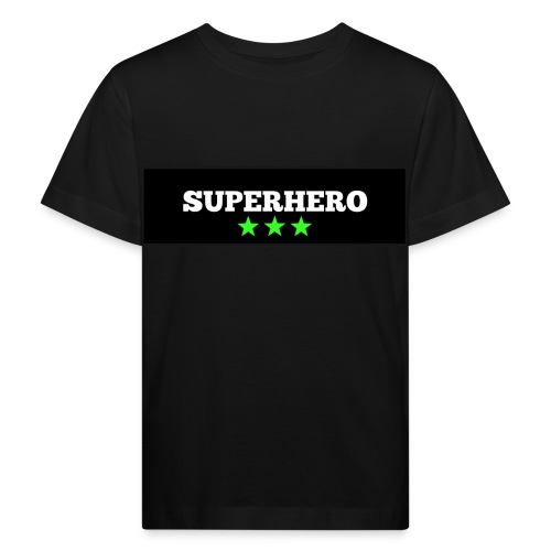 Lätzchen Superhero - Kinder Bio-T-Shirt