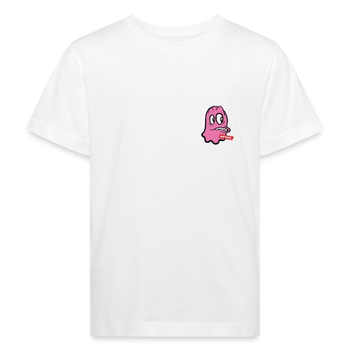 Artees GHOST Pink SMALL LOGO - Kinder Bio-T-Shirt
