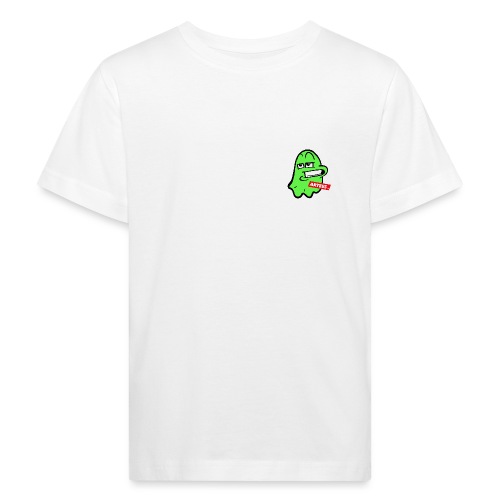 Artees GHOST Green SMALL LOGO - Kinder Bio-T-Shirt
