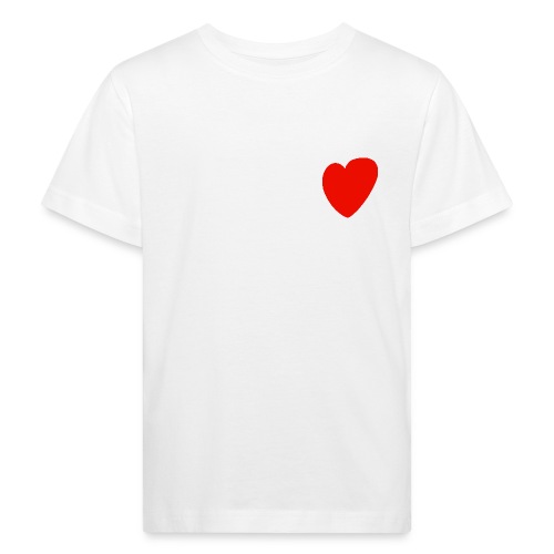 Herz - Kinder Bio-T-Shirt