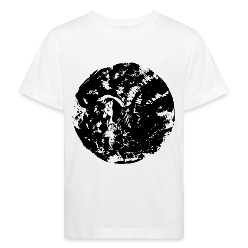 Schwarzer Kreis | Mond - Kinder Bio-T-Shirt