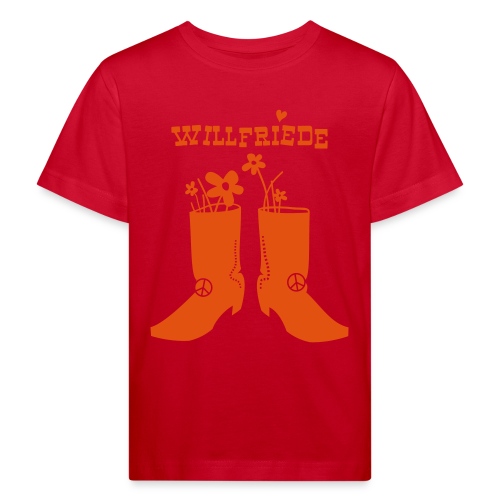 Willfriede Boots - Kinder Bio-T-Shirt