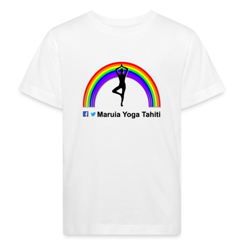 Logo de Maruia Yoga Tahiti - T-shirt bio Enfant
