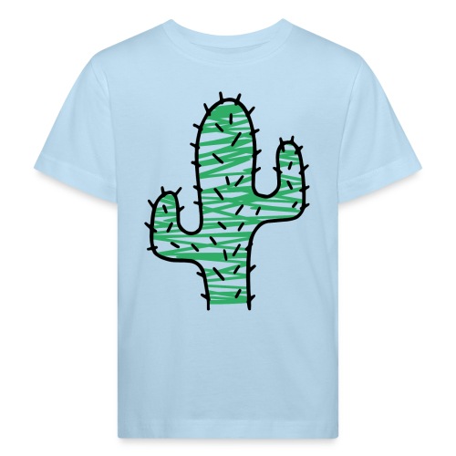 Kaktus sehr stachelig - Kinder Bio-T-Shirt
