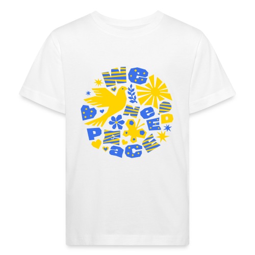 We want peace - Ekologisk T-shirt barn