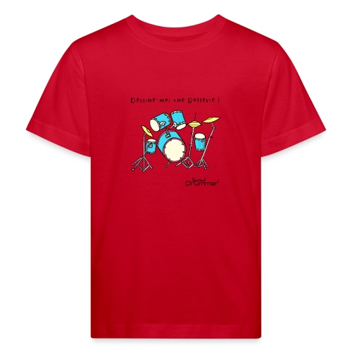 Luigi Drum - Kids' Organic T-Shirt