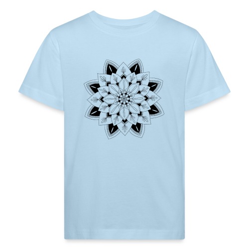 Mandala interior - Camiseta ecológica niño