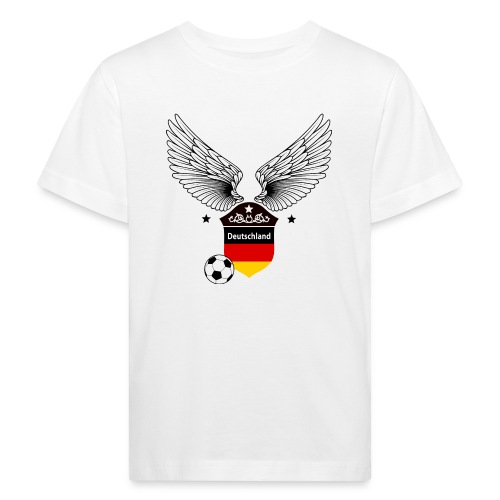 Fußball T-shirts Deutschland - Kinder Bio-T-Shirt