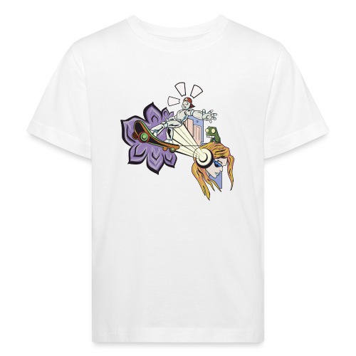 Spring Doodle - Kinderen Bio-T-shirt