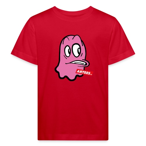 Artees GHOST Pink - Kinder Bio-T-Shirt