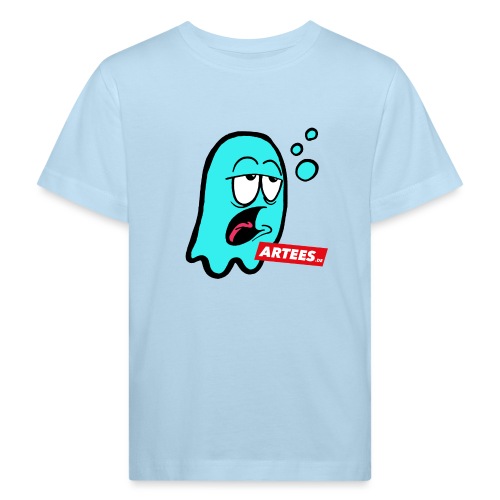 Artees GHOST Blue - Kinder Bio-T-Shirt