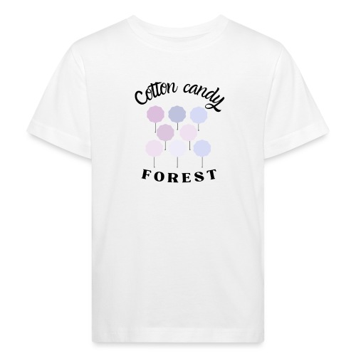 Cotton Candy Forest - Maglietta ecologica per bambini