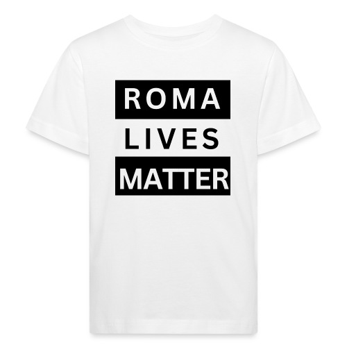 Roma Lives Matter - Kinder Bio-T-Shirt