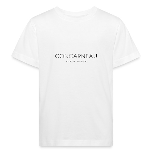 Concarneau Bretagne/Frankreich, Finistère, Quimper - Kinder Bio-T-Shirt