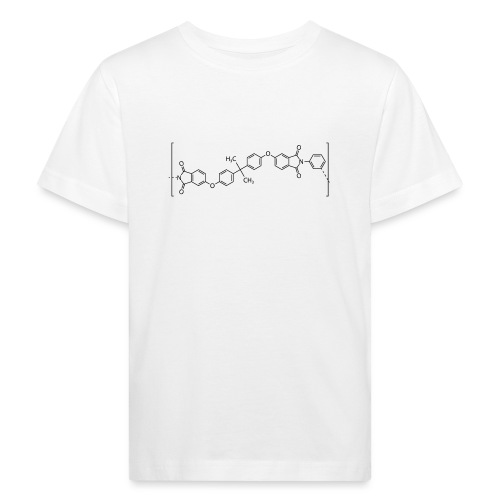 Polyetherimide (PEI) molecule. - Kids' Organic T-Shirt