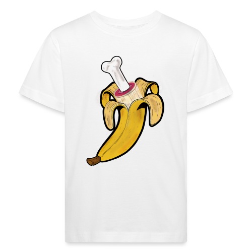Die zwei Gesichter der Banane - Kinder Bio-T-Shirt