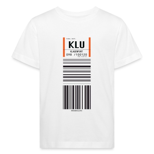 Flughafen Klagenfurt - KLU - Kinder Bio-T-Shirt