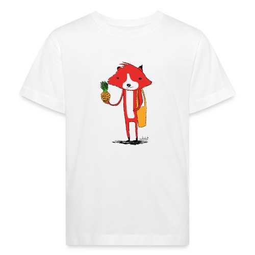 Ananasfüchslein - Kinder Bio-T-Shirt