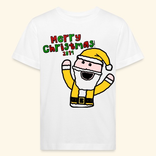 Santa Kid (Christmas 2019) - Kids' Organic T-Shirt