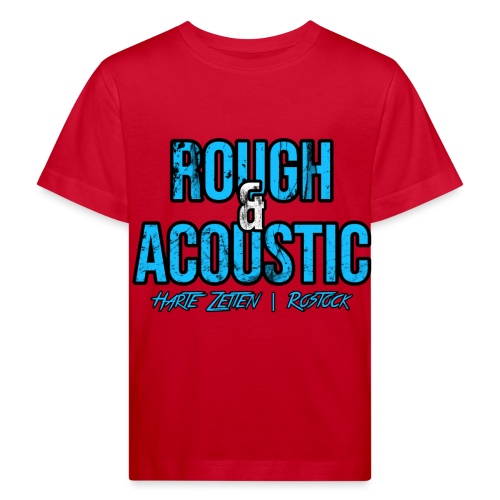 Rough & Acoustic Logo - Kinder Bio-T-Shirt