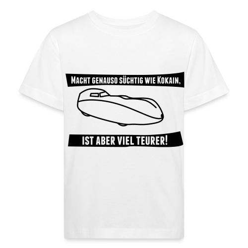 Velomobil Milan Spruch - Kinder Bio-T-Shirt