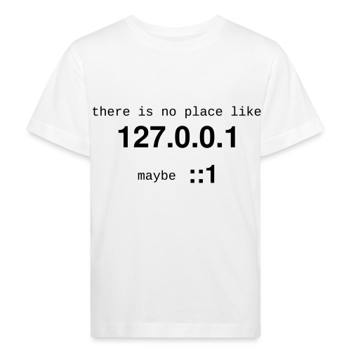 127-0-0-1-::1 - T-shirt bio Enfant