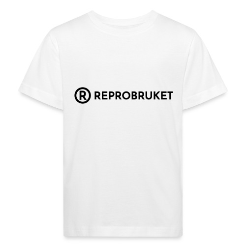 Reprobruket logotyp med R - Ekologisk T-shirt barn
