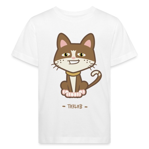 Sweet Cat Smarty - Kinder Bio-T-Shirt