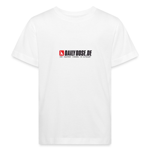 DAILYDOSE.DE (czarny) - Ekologiczna koszulka dziecięca