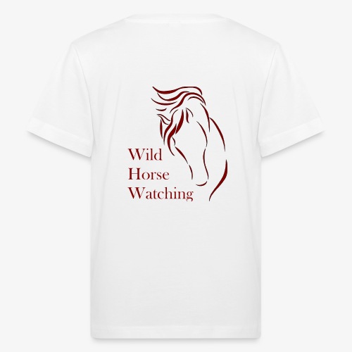 Logo Aveto Wild Horses - Maglietta ecologica per bambini