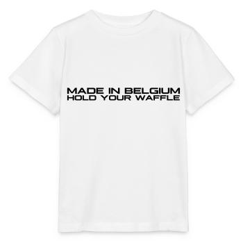 Halten Sie Ihre Waffel - Stanley/Stella Kinder T-Shirt MINI CREATOR  - Weiß - Vorne - Maike (125cm)
