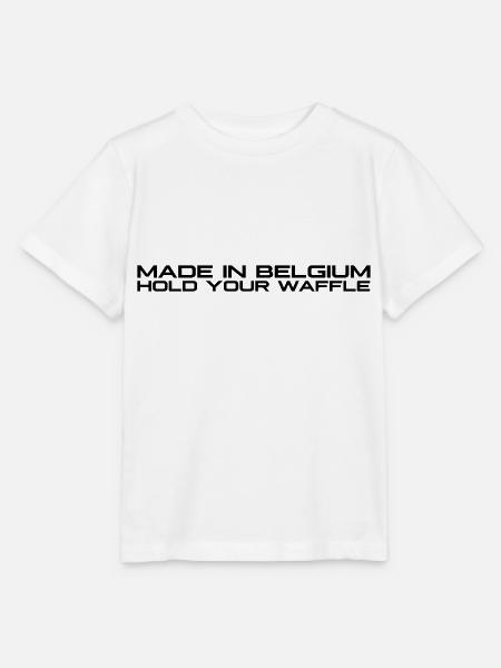 Halten Sie Ihre Waffel - Stanley/Stella Kinder T-Shirt MINI CREATOR - Weiß