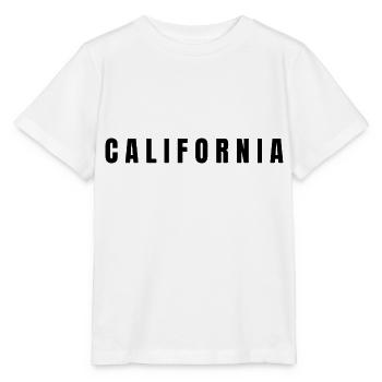 CALIFORNIE, CALIFORNIE Côte Ouest marié, - T-shirt bio MINI CREATOR Stanley/Stella Enfant - blanc - Devant - Maike (125cm)