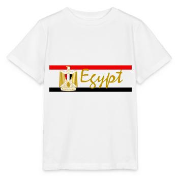 Égypte - T-shirt bio MINI CREATOR Stanley/Stella Enfant - blanc - Devant - Maike (125cm)