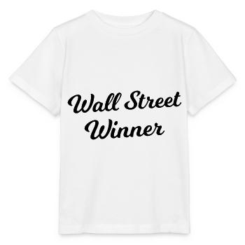 Gewinner in Wall Street - Stanley/Stella Kinder T-Shirt MINI CREATOR  - Weiß - Vorne - Maike (125cm)