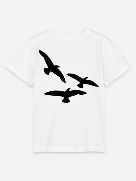 Vögel - Stanley/Stella Kinder T-Shirt MINI CREATOR - Weiß
