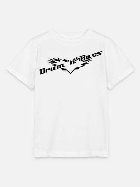 Drum 'n' Bass - Stanley/Stella Kinder T-Shirt MINI CREATOR - Weiß