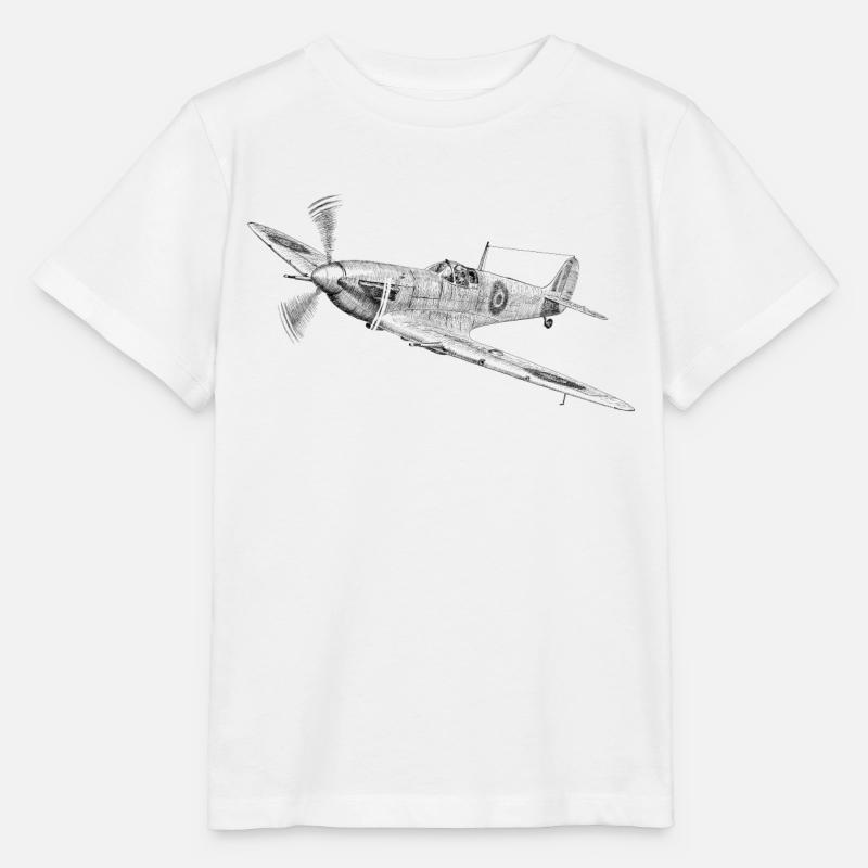 Spitfire - Stanley/Stella MINI CREATOR Kids’ T-Shirt - white