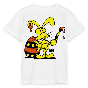 Osterhase - Stanley/Stella Kinder T-Shirt MINI CREATOR  - Weiß - Vorne - Maike (125cm)