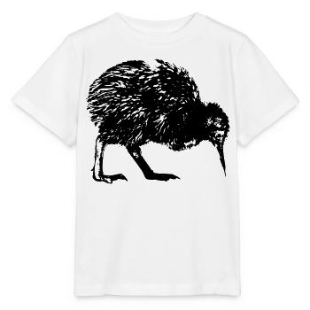 Kiwi Nouvelle-Zélande et Auckland - T-shirt bio MINI CREATOR Stanley/Stella Enfant - blanc - Devant - Maike (125cm)