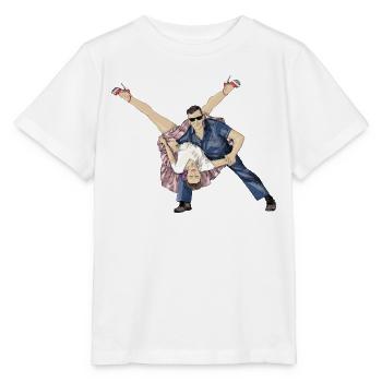 Rock and Roll - T-shirt bio MINI CREATOR Stanley/Stella Enfant - blanc - Devant - Maike (125cm)