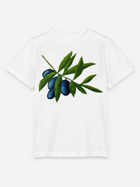 Oliven - Stanley/Stella Kinder T-Shirt MINI CREATOR - Weiß