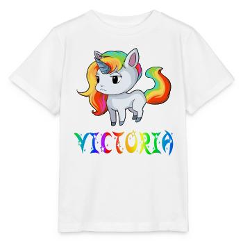Victoria Einhorn - T-shirt bio MINI CREATOR Stanley/Stella Enfant - blanc - Devant - Maike (125cm)