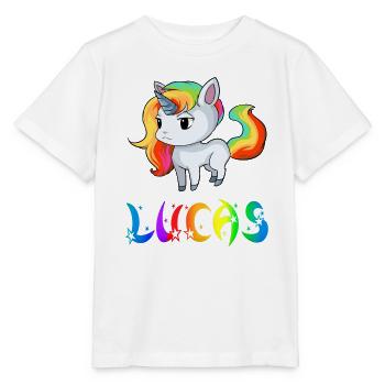 Einhorn Lucas - T-shirt bio MINI CREATOR Stanley/Stella Enfant - blanc - Devant - Maike (125cm)