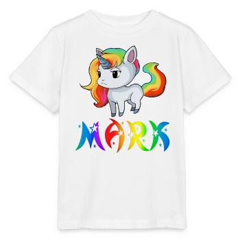 Einhorn Mark - Stanley/Stella Kinder T-Shirt MINI CREATOR  - Weiß - Vorne - Maike (125cm)